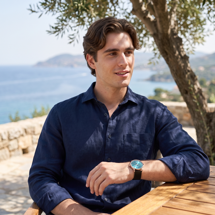 Montre homme Émeraude Éclat d&